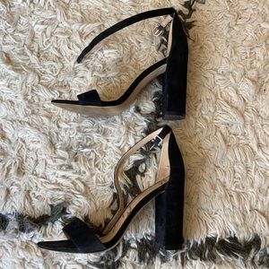 Sam Edelman Black suede heels